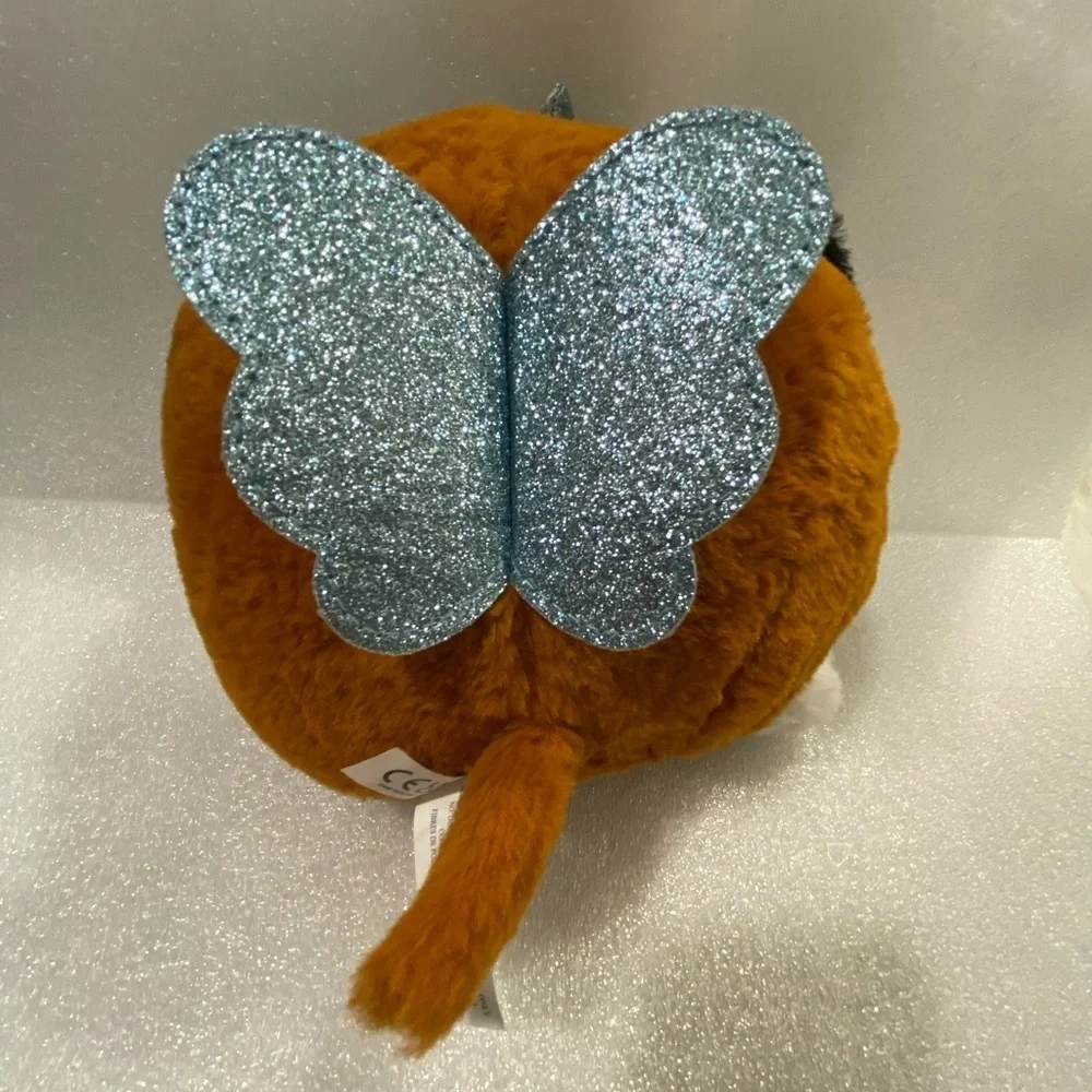 Very soft and comfortable plushie with big ears and eyes made by Raindocorns
